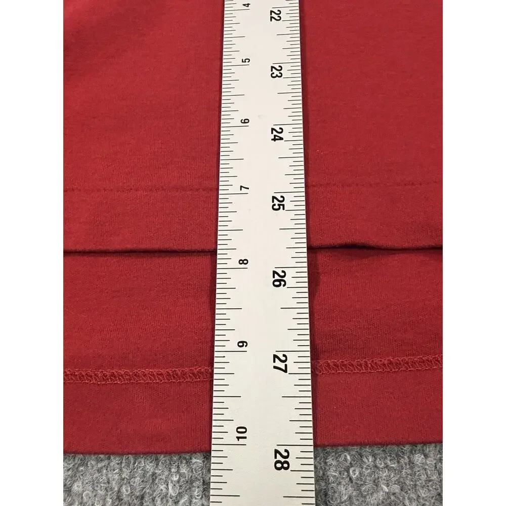Polo Ralph Lauren Custom Fit Polo Shirt Red Pony Short Sleeve Men Large L